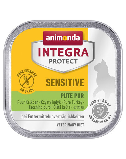 ANIMONDA Integra Sensitive Dinde 100 g pour chats avec intolérance alimentaire
