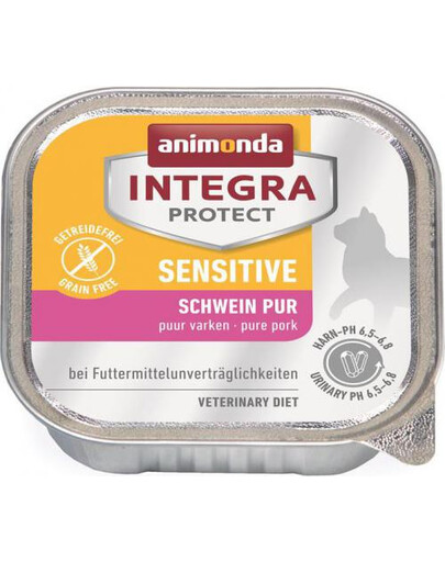ANIMONDA Integra Sensitive Porc 100 g pour chats avec intolérance alimentaire