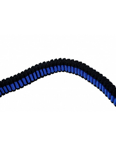 PET NOVA Laisse élastique 2.5cm x120-180cm bleu