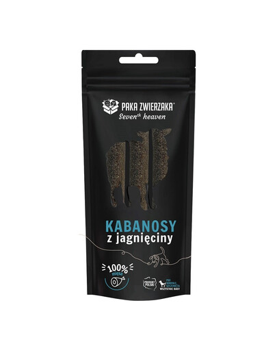 PAKA ZWIERZAKA Seventh Heaven Saucissons d'agneau 3 pcs.