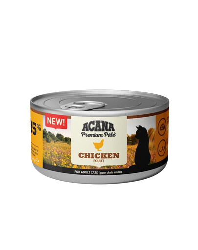 ACANA Premium Pate Chicken pâté de poulet pour chats 24 x 85 g