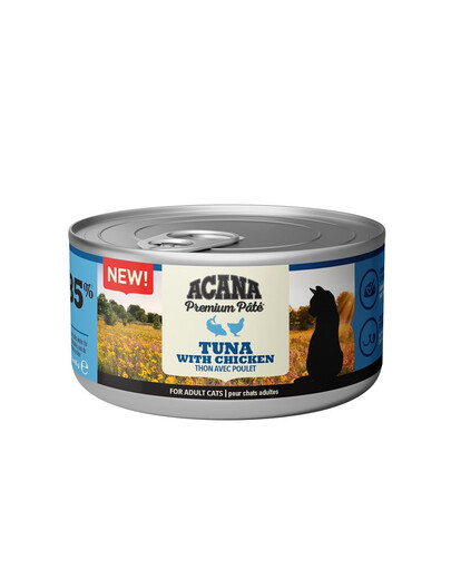 ACANA Premium Pate Tuna & Chicken  8 x 85 g