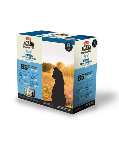 ACANA Premium Pate Tuna & Chicken  8 x 85 g