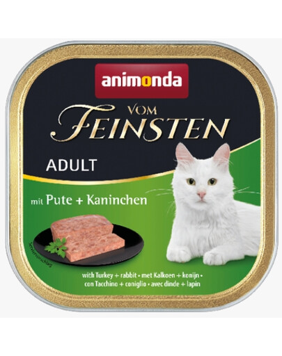 ANIMONDA vom Feinsten Classic avec de la dinde et du lapin 100 g