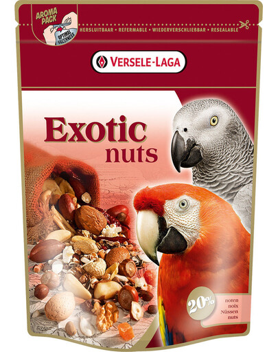 VERSELE-LAGA Exotic Nuts Mélange de noix pour perroquets 750 g