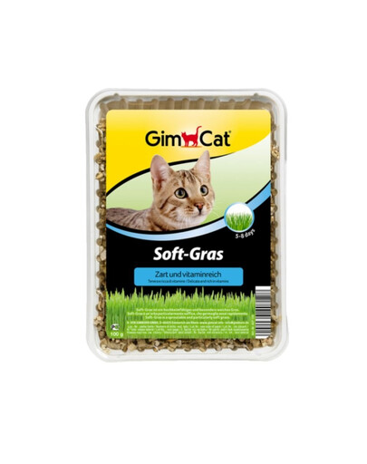 GIMCAT Soft Grass - herbe à tige tendre - 100 g