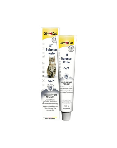 GIMCAT Expert Line UT Balance Paste - pâte pour les voies urinaires des chats - 50 g