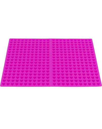 TRIXIE Tapis de cuisson pour les snacks 38 x 28 cm cœurs