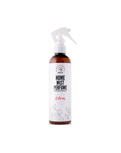 PETS Home Mist Perfume Citrus 250 ml neutraliseur d'odeurs en spray pour l'intérieur agrumes