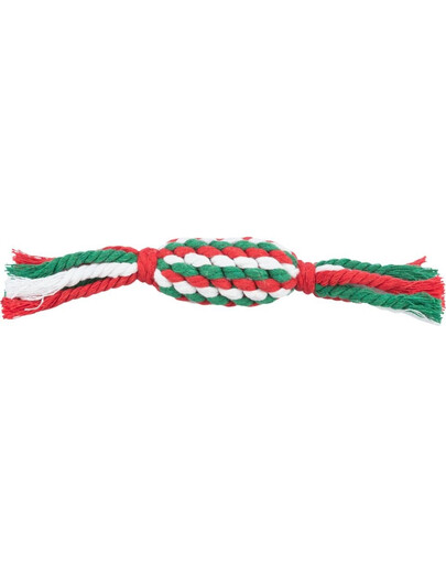 TRIXIE Xmas Jouet pour chien en forme de bonbon 24 cm