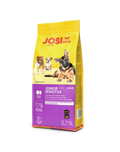 JOSERA JosiDog Junior Sensitive - pour chiots au système digestif sensible - 2,7kg