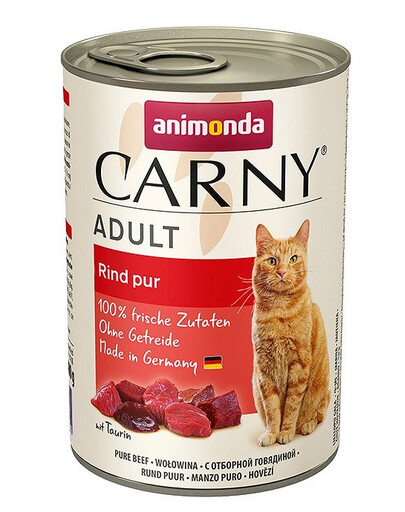 ANIMONDA Carny Adult - Bœuf  400 g