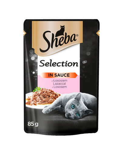 SHEBA Selection in Sauce 24x85g avec saumon