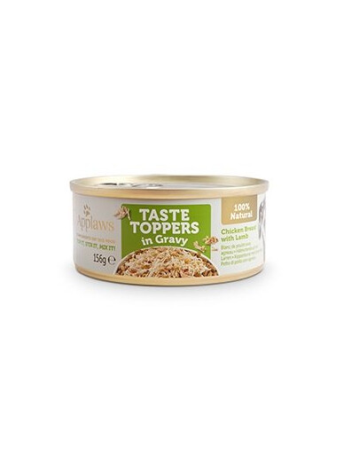 APPLAWS Taste Topper in Gravy Chicken Breast with Lamb 12 x 156 g