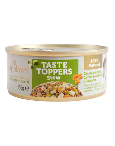 APPLAWS Taste Troppers Stew - Blanc de poulet, agneau et légumes - 12 x 156 g