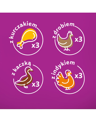 WHISKAS Junior - pour chatons nourriture humide avec du poulet en gelée - sachet 28x85g