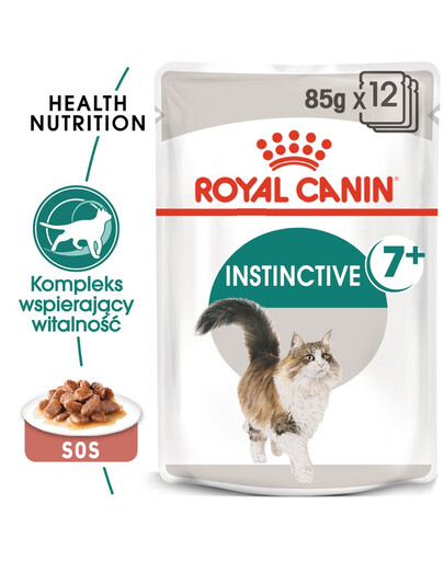 ROYAL CANIN Instinctive +7 en sauce 48x85g