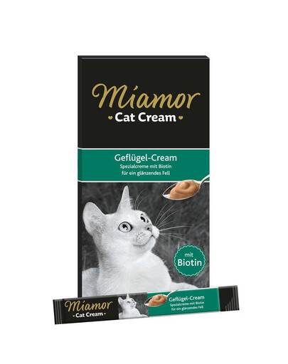 MIAMOR Cat Cream crème de volaille 6x15 g