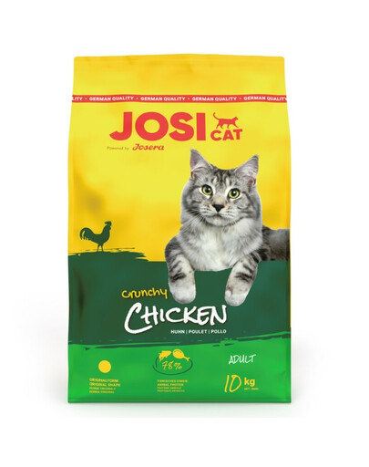 JOSERA JosiCat Crunchy Chicken Avec volaille pour chats adultes 2x10kg