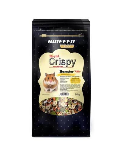 BIOFEED Royal Crispy Aliments de qualité supérieure pour hamsters 10 kg