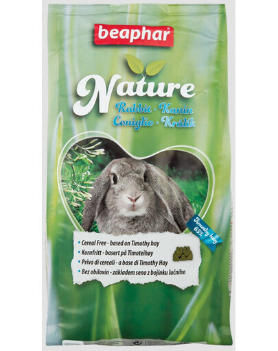 BEAPHAR Nature Nourriture pour lapins 1,25 kg
