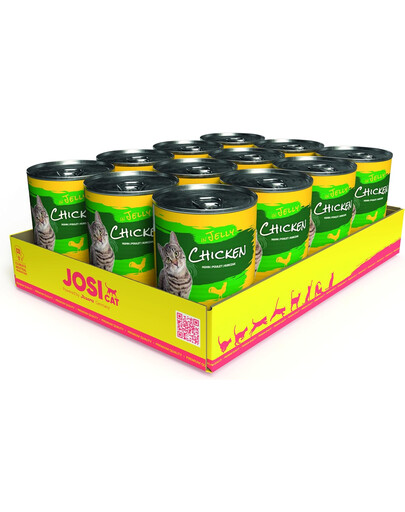 JOSERA JosiCat Poulet en gelée 12 x 400g pour un chat adulte