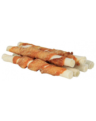 TRIXIE Denta Fun Chicken Chewing Rolls 6 pcs. 12 cm/70 g