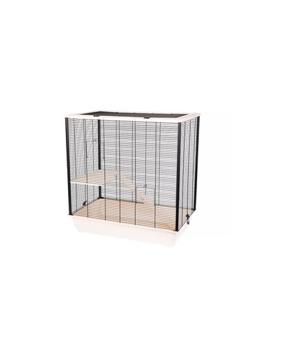 INTERZOO FRODO + WOOD EKO Cage à rongeurs 78 cm beige