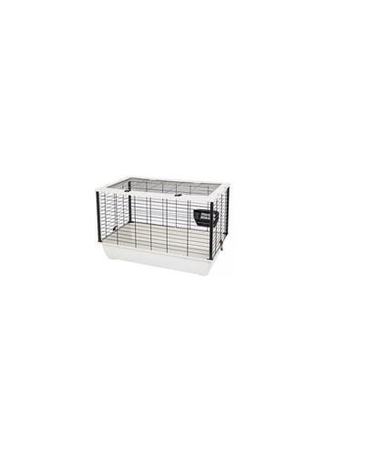 INTERZOO BUNNY 80 Cage pour lapin 78 cm gris chaud