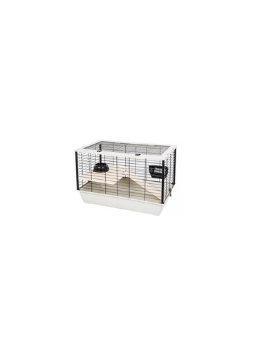 INTERZOO BUNNY 80 DE LUXE Cage pour lapin 78 cm gris chaud
