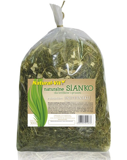 NATURAL-VIT Foin de panais pour rongeurs 300 g