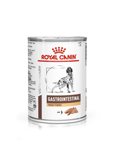 ROYAL CANIN Veterinary Gastrointestinal High Fibre pate 6 x 410 g