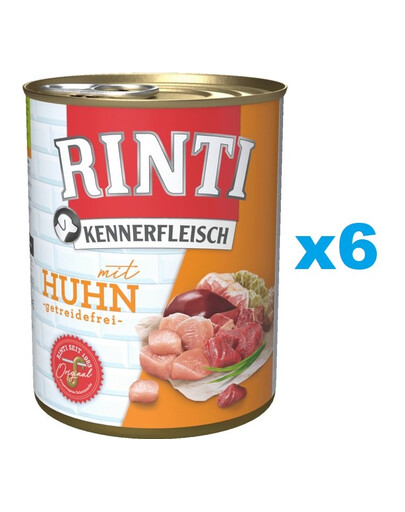 RINTI Kennerfleisch Chicken - Poulet - 6x800 g