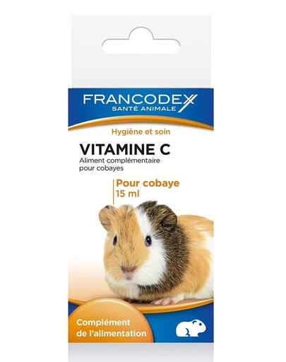 FRANCODEX Vitamine C pour les rongeurs 15 ml