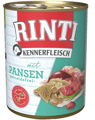 RINTI Kennerfleisch Rumen - avec Rumen - 12x400 g