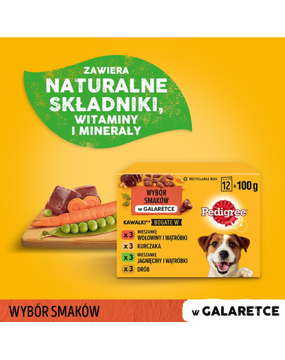 PEDIGREE Pedigree Adult nourriture pour chiens adultes en sachet portion 48x100g