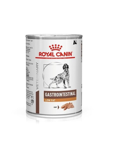 ROYAL CANIN Veterinary Gastrointestinal - Pâtée à teneur réduite en matières grasses pour les chiens souffrant de troubles gastro-intestinaux - 24x420 g