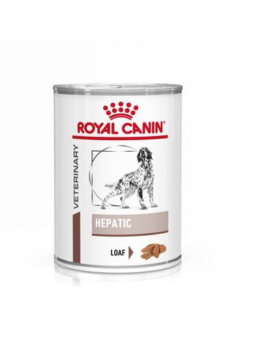 ROYAL CANIN Hepatic - nourriture humide pour chiens adultes souffrant d'une maladie du foie - 6 x 420 g