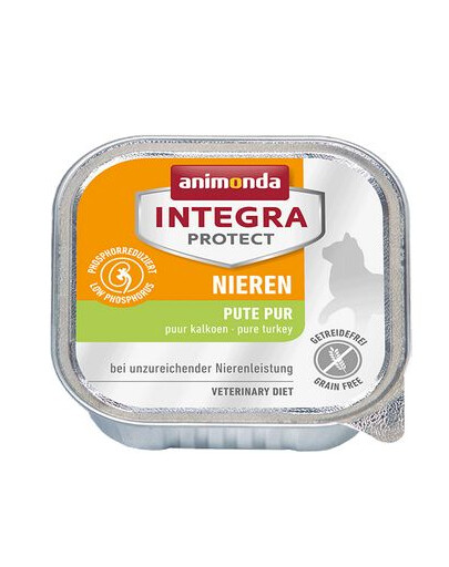ANIMONDA Integra Protect - Dinde 100 g pour chats souffrant de problèmes rénaux