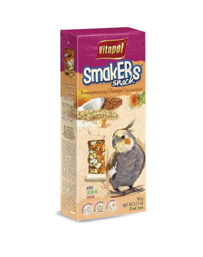 VITAPOL Smakers pour nymphes - orange 90 g