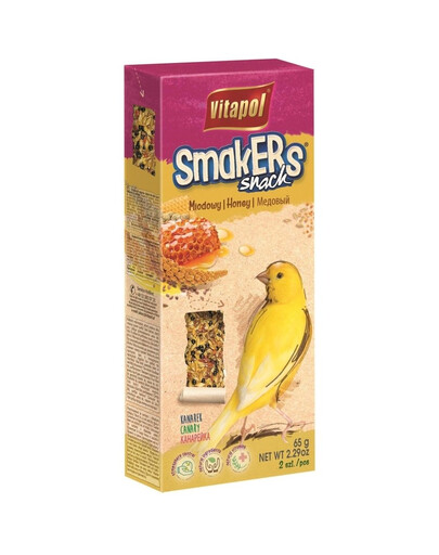 VITAPOL Ecraseurs pour canaris - miel 2 pcs.