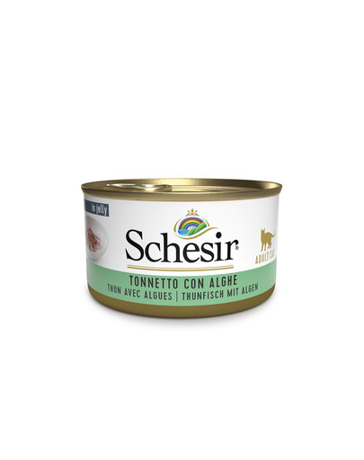 SCHESIR - Thon avec algues en gelée - 85g