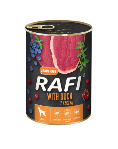 DOLINA NOTECI RAFI Duck - canard pour chiens adultes - 400 g