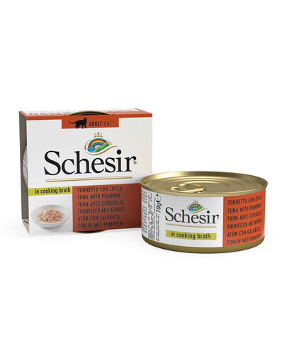 SCHESIR Thon et potiron en bouillon 70 g