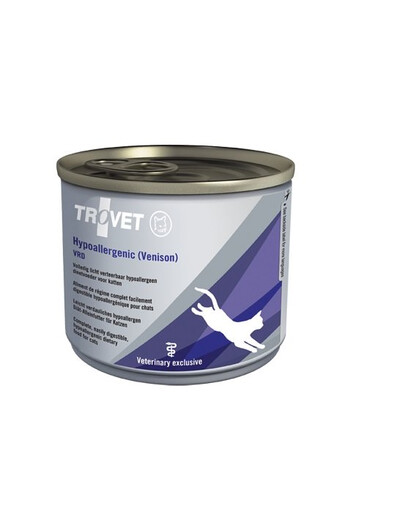 TROVET venison - viande de cerf pour chats sensibles - 200 g