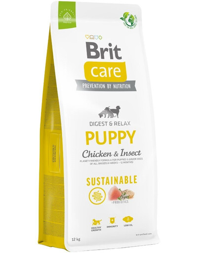 BRIT Care Sustainable Puppy Chicken & Insect 12 kg