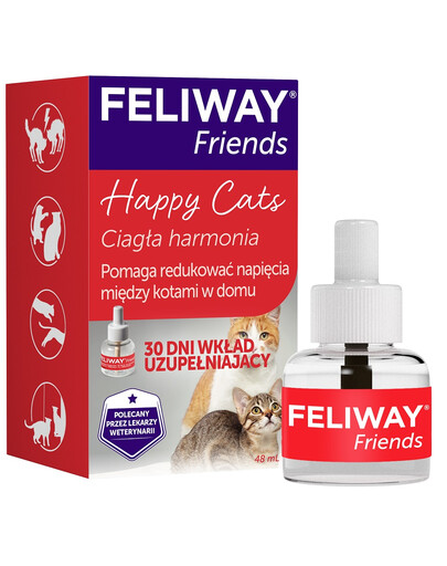 FELIWAY Friends Recharge de phéromones pour conflits entre chats