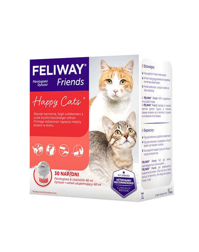 FELIWAY Friends Diffuseur + Recharge de phéromones pour conflits entre chats