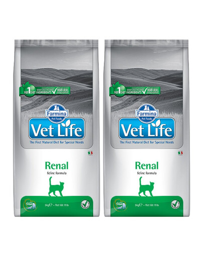 FARMINA Vet Life Renal Cat 20 kg (2x10 kg)