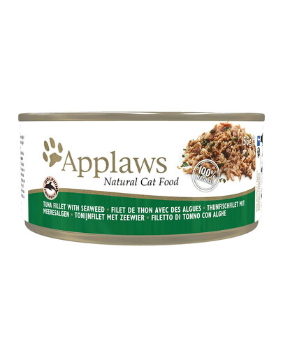 APPLAWS Cat Tin - Filet de thon et algues - 156 g